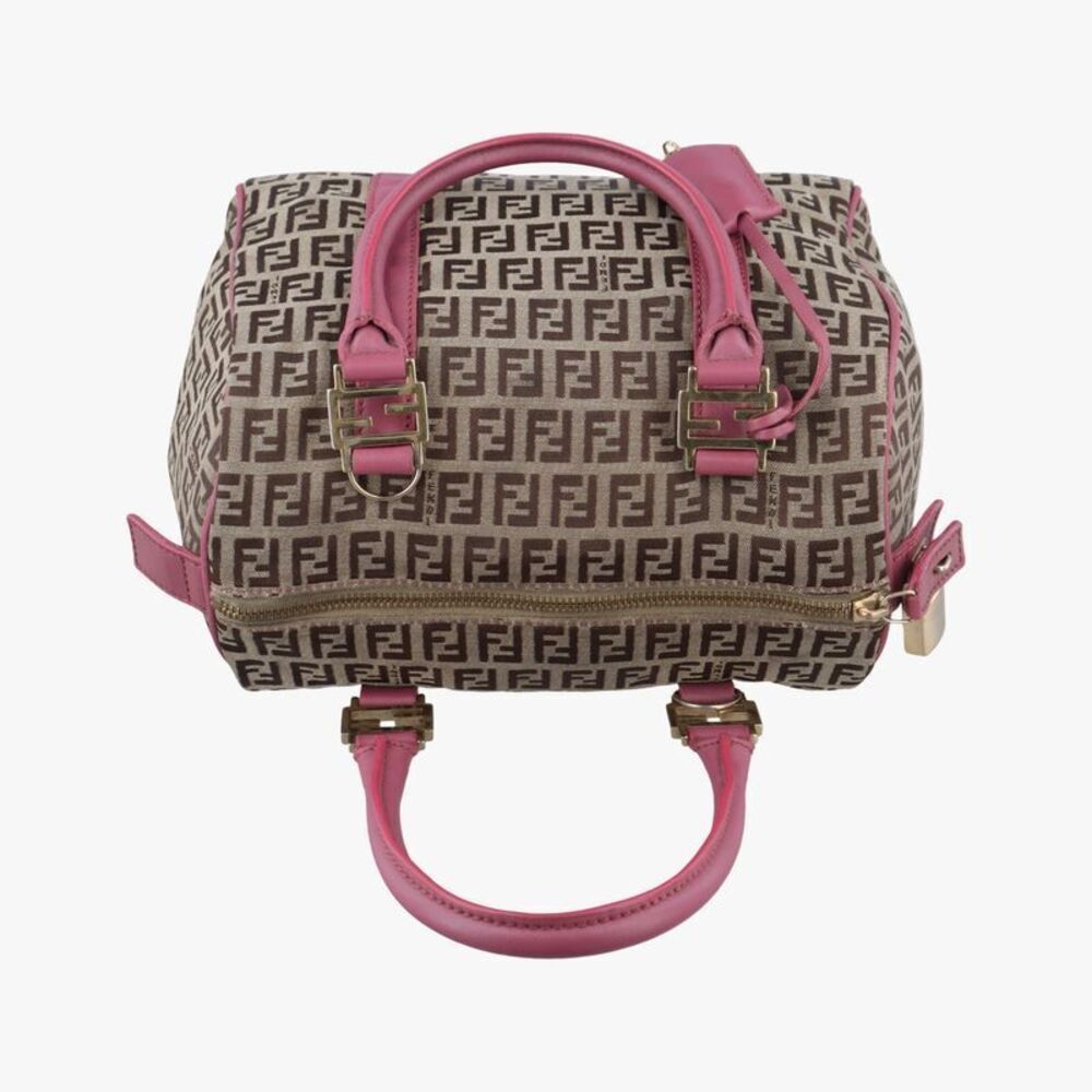 Fendi Sequin Yellow Gradient Multicolor Canvas 8b… - image 5